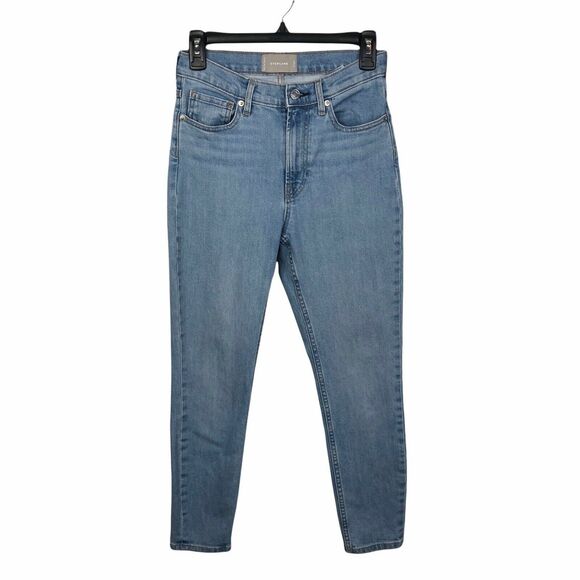 Everlane Denim - Everlane High Rise Skinny Ankle Blue Jeans Womens Size 27